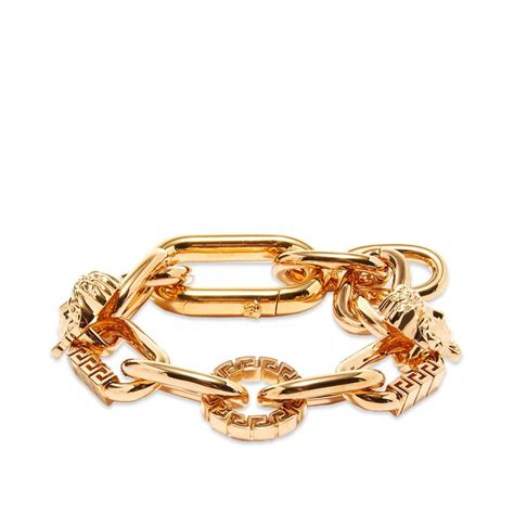 versace chunky chain bracelet|Versace Funky Chain Bracelet for Women .